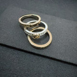18K CC 26P Diamond Set Ring