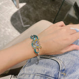 GG Interlocking G & Butterfly Bracelet