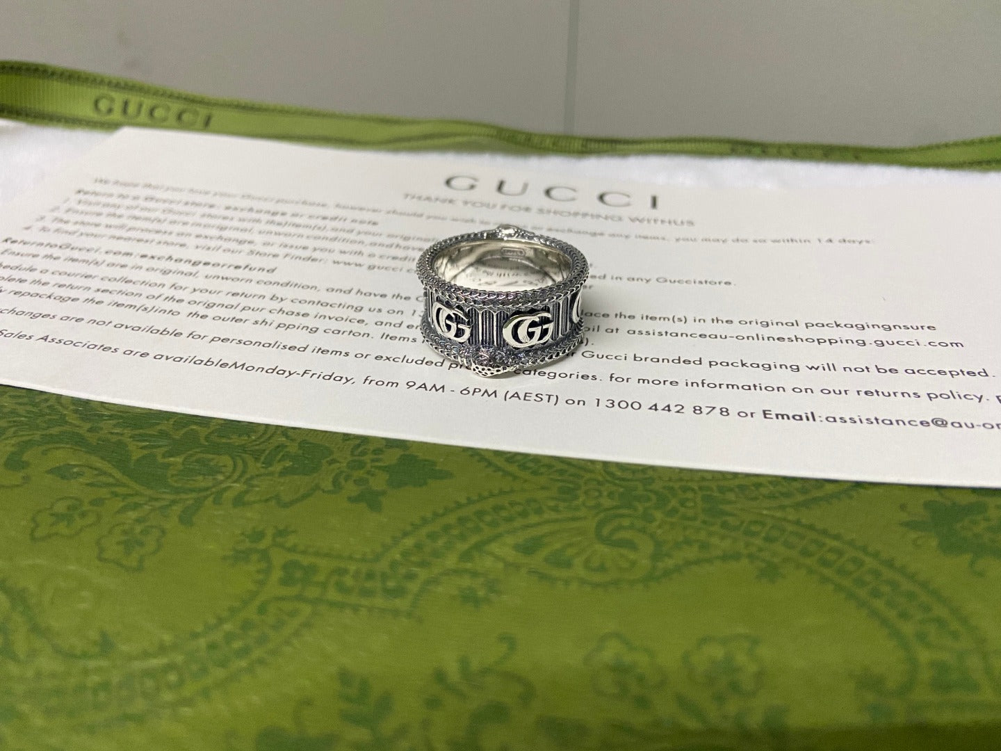 GG Snake Ring