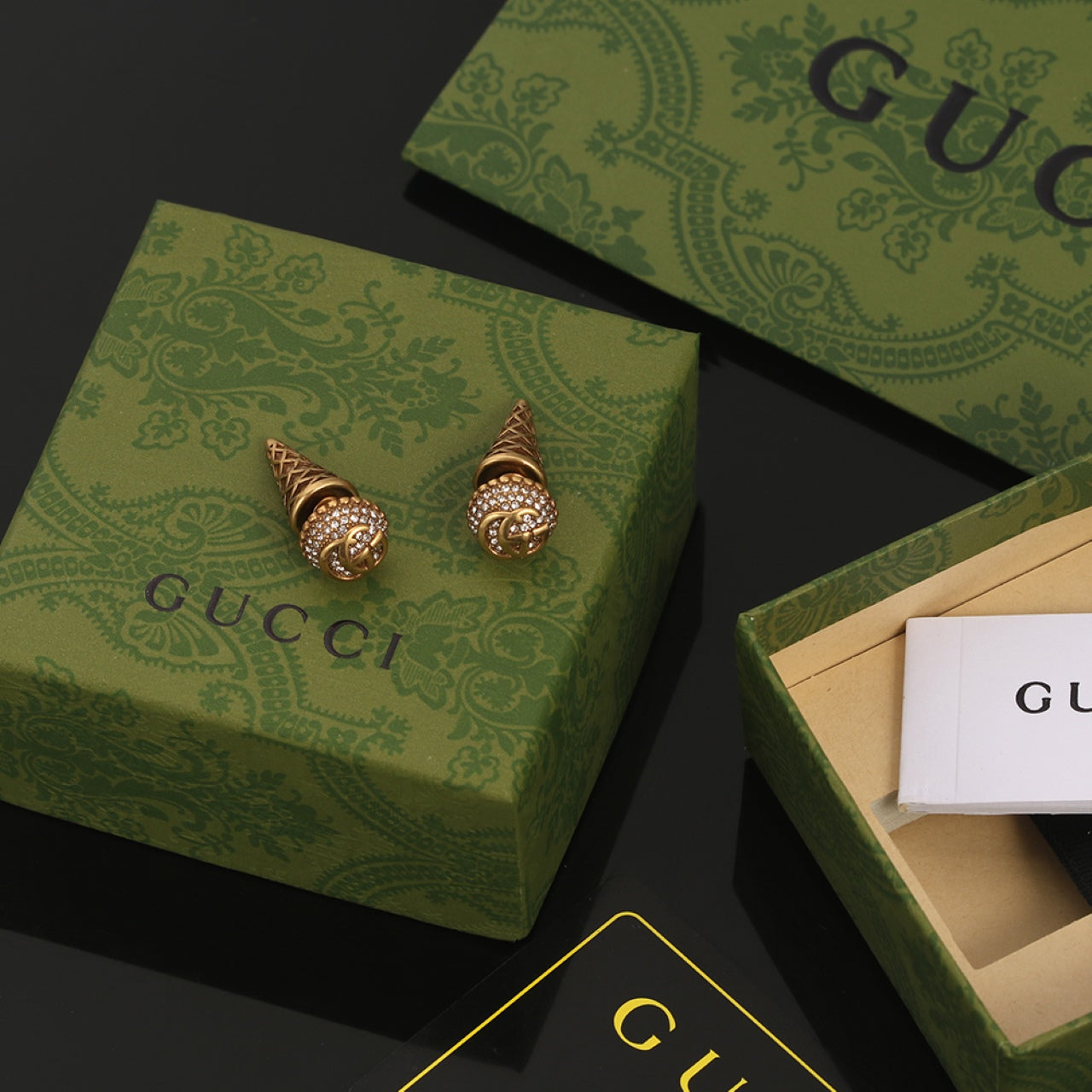 18K GG Vintage Earrings