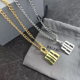 18K BB Gold Chain New Necklace