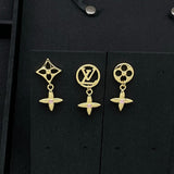 18K Louis Blossom Gold Earrings
