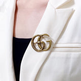 18K GG Snake Brooch