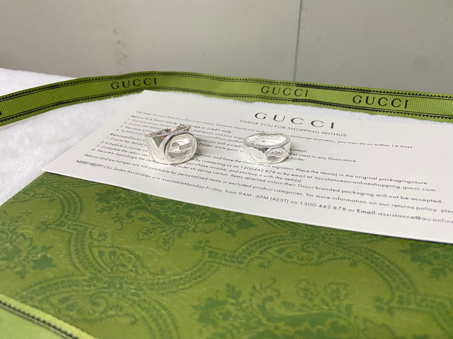 GG Interlocking G Wide Ring