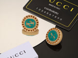 18K GG Resin Earrings