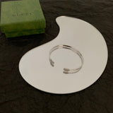 18K GG Running Diamond Cuff Bracelet