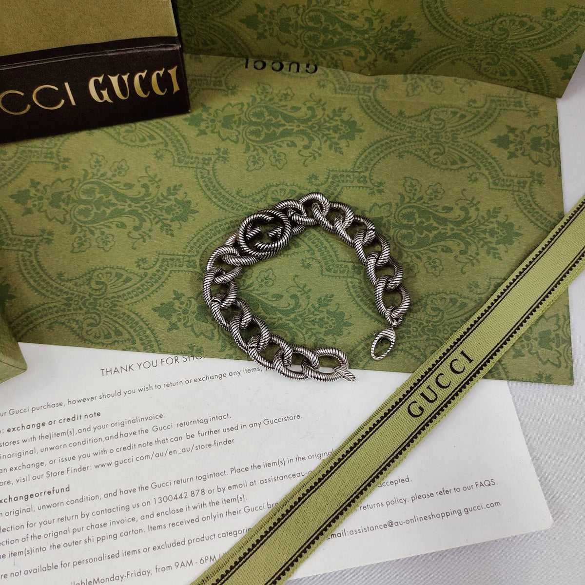 GG Interlocking G Bracelet