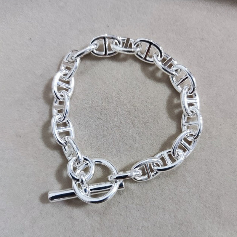 18K Her Chaine D'ancre Encha?n¡§|e Bracelet