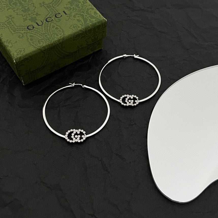 18K GG Running Diamond Bracelet