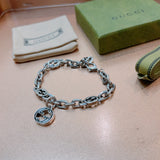GG Interlocking G Pendant Bracelet