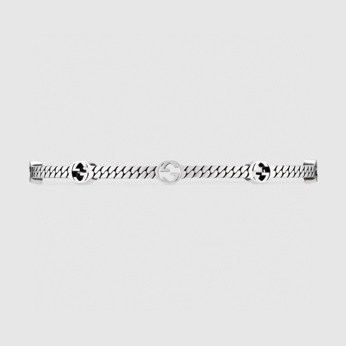 GG Thin Interlocking G Bracelet