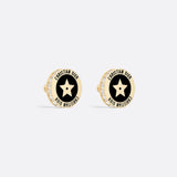 18K CD Night Code Earrings