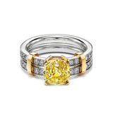18K T Schlumberger Stone Ring
