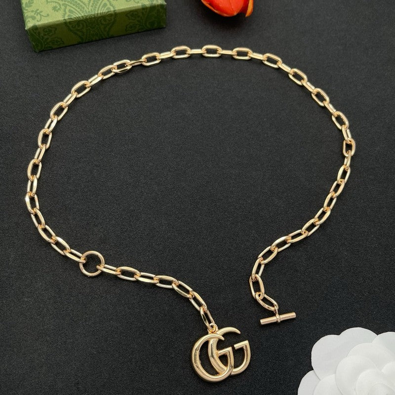 18K GG Gold Chain Necklace
