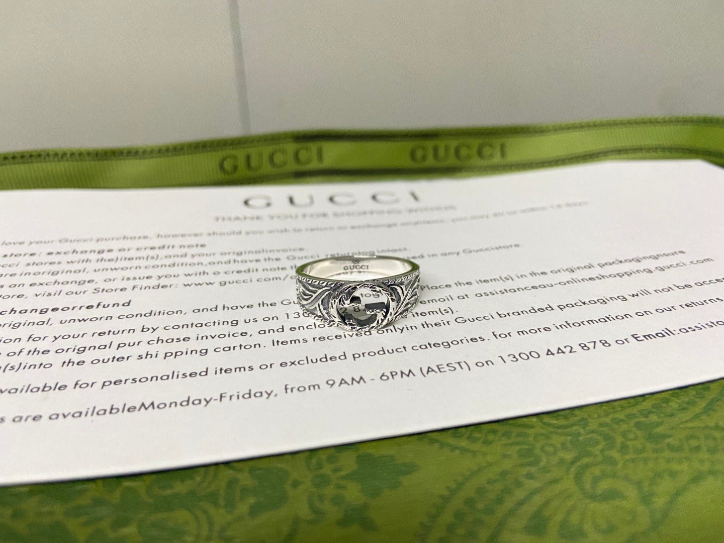 GG Interlocking G Ring