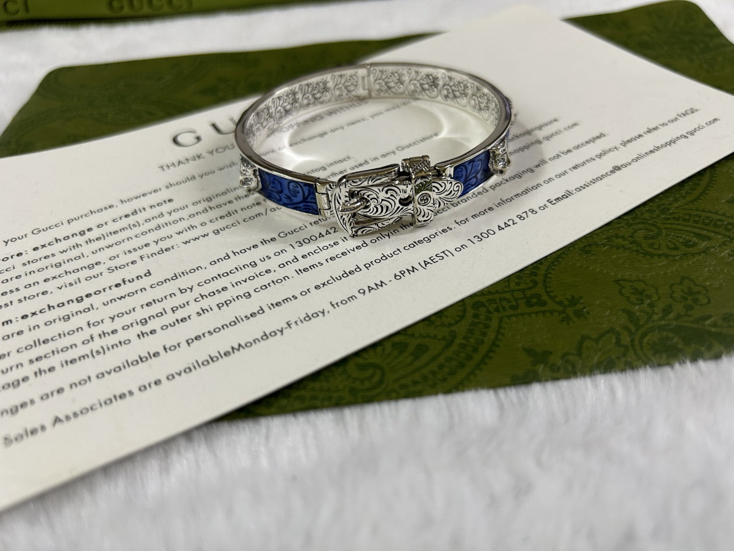 GG Garden Blue Bracelet
