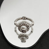 18K GG Pearl Ring