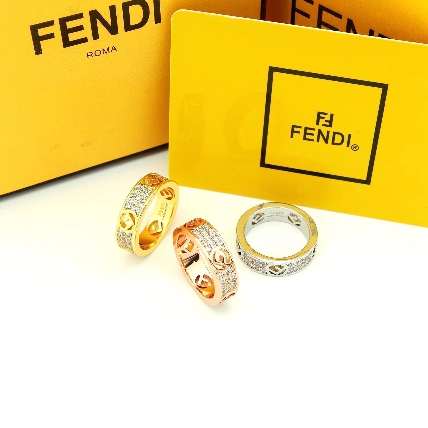 18K F Is Rose Gold Ring