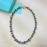 18K T HardWear Titanium Link Necklaces