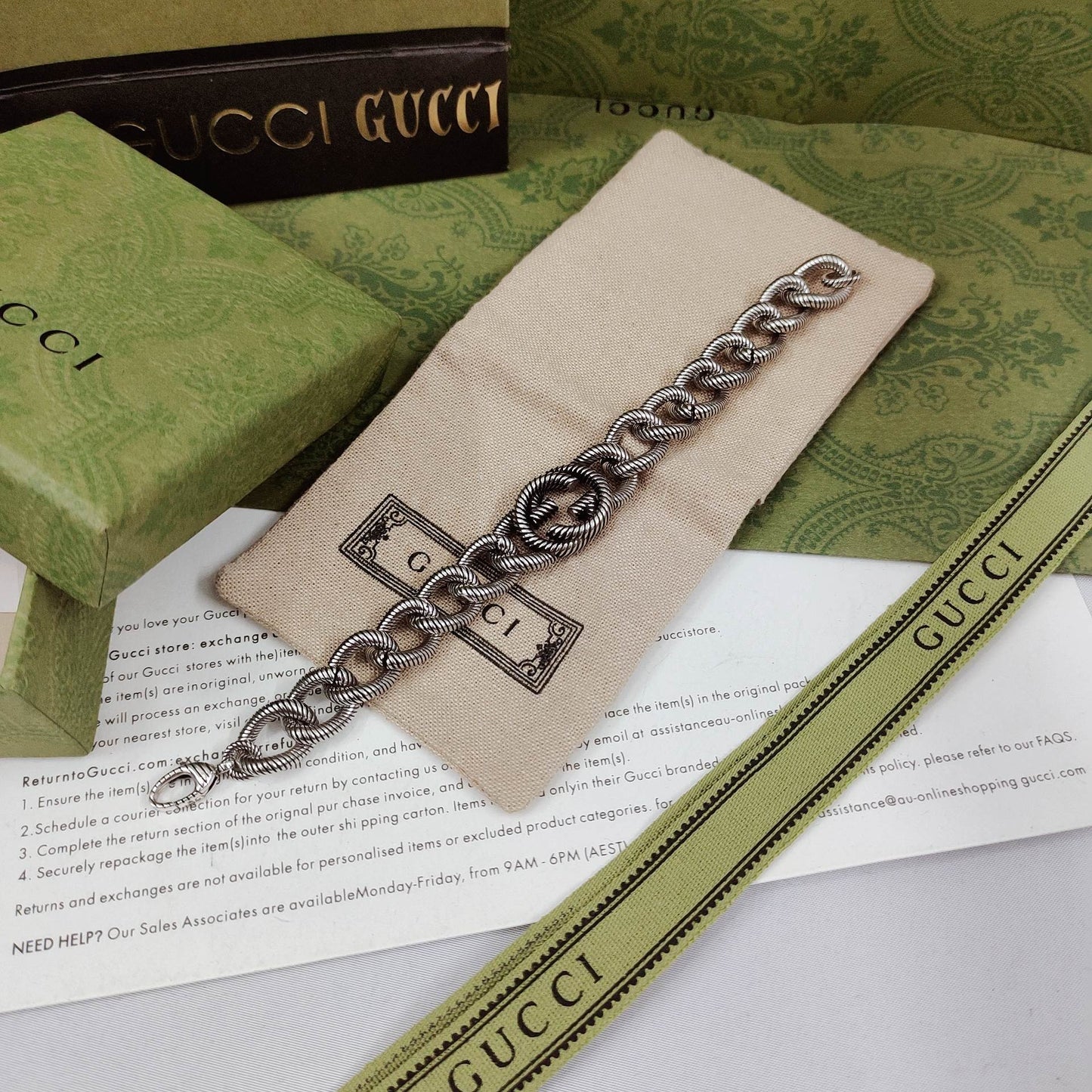 GG Interlocking G Bracelet