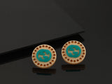 18K GG Resin Earrings