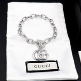 18K GG Interlocking G Gold Bracelet
