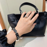 18K Clic HH Black Color Bracelet