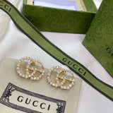 18K GG Pearls Earrings