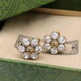 18K GG Crystals Earrings