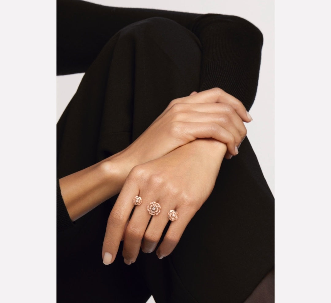 18K CC Extrait De Cam¡§|lia Transformable Ring