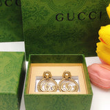 18K GG Pendant Earrings