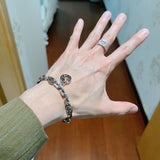 GG Interlocking G Pendant Bracelet