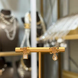 18K CE Triomphe Twinkle Gold Earrings