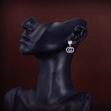 18K GG Running Earrings