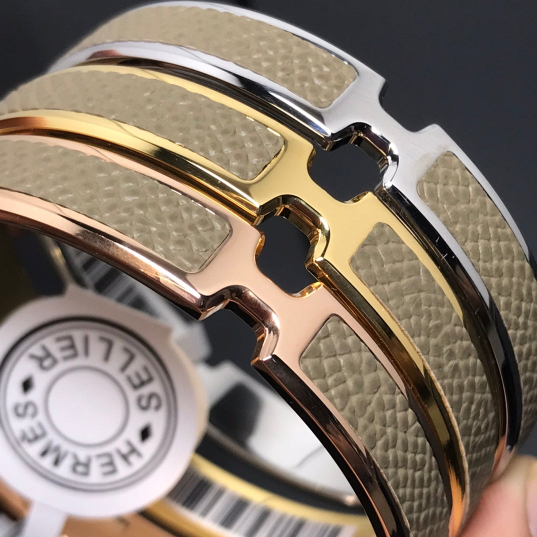 18K Olympe ¡§|toupe H Bracelet