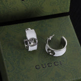 18K GG Color Enamel Earrings