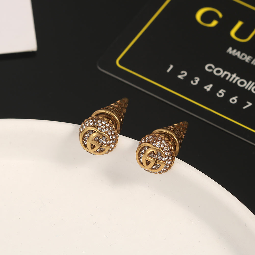 18K GG Vintage Earrings