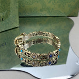 18K GG Flowers Bracelet