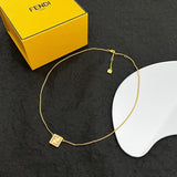 18K F Forever Pink Necklace