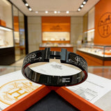 18K Clic HH Black Color Bracelet