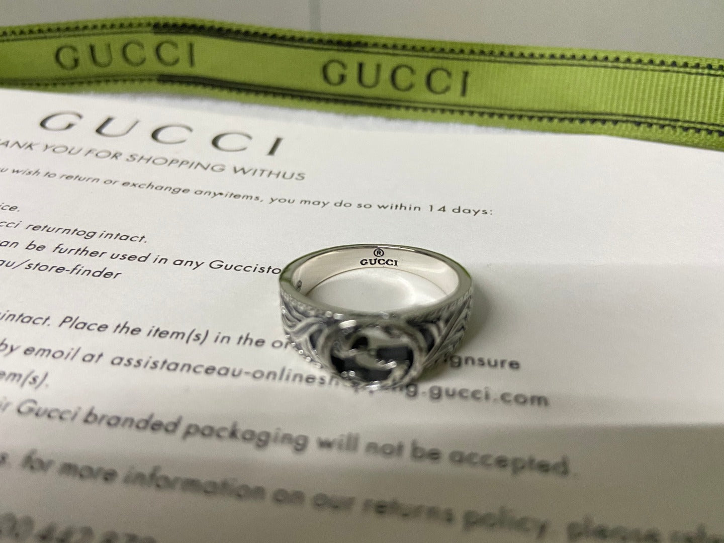 GG Interlocking G Ring