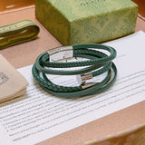 18K GG Anger Forrest Green Bracelet