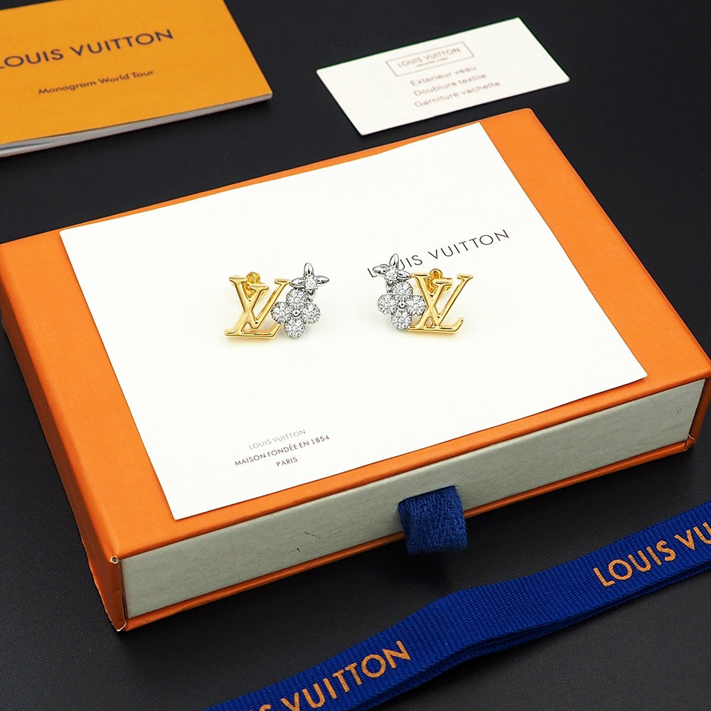 18K Louis Gram Earrings