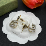 18K GG Crystals Earrings