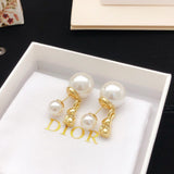 18K CD Tribales Rabbit Pearl Earrings