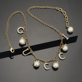 18K GG Pearl Necklace