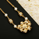 18K CC 26C Color Crystal Flower Bracelet
