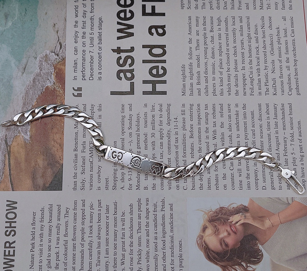GG Ghost Chain Bracelet