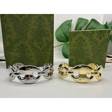 18K GG Open Cuff Bracelet