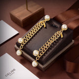18K CE Coeur Long Earrings